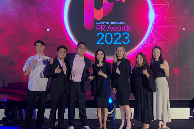 asia-pr-campaign JHI winners with the bronze Marketing interactive's 2023 PR awards